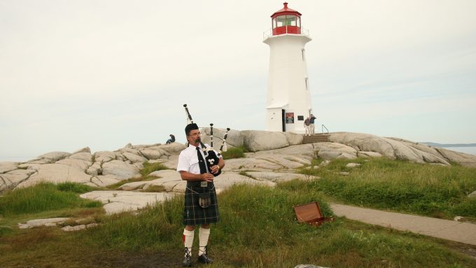 Peggy's Cove Lighthouse Piper